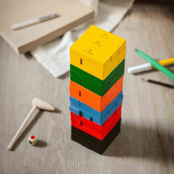 DAL NEGRO: torre colorata con martelletto (53976) - immagine 2