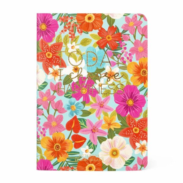 Quaderno a Righe - Foglio A6 FLOWERS (A6NOT0034)