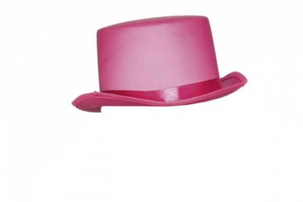 cappello a cilindro rosa