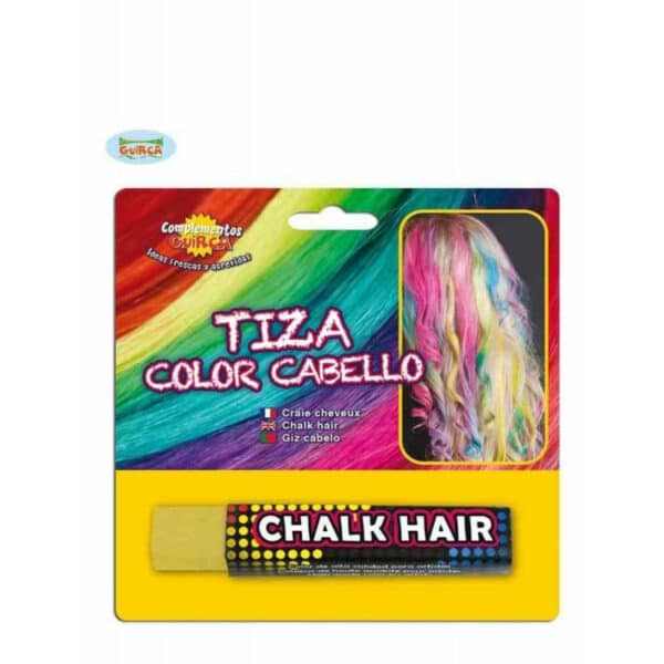 gesso per capelli giallo