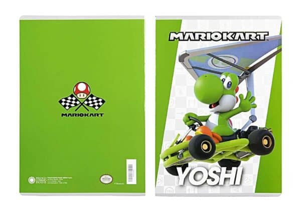 MARIO KART: CONFEZIONE 12 QUADERNONI RIGO 1^ ELEMENTARE (A) - immagine 3