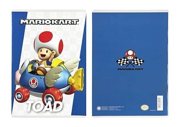 MARIO KART: CONFEZIONE 12 QUADERNONI RIGO 1^ ELEMENTARE (A)