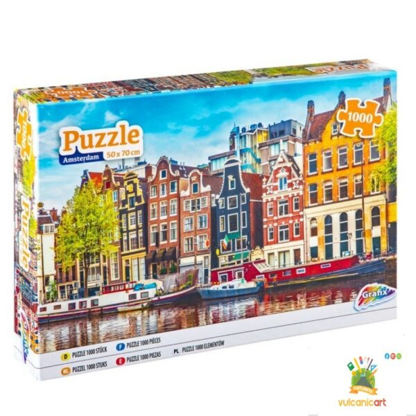 PUZZLE CITTA` AMSTERDAM ADULTI 1000 PEZZI