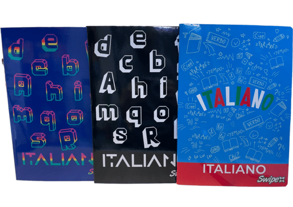 Swipe: Confezione 10pz quadernoni italiano rigatura 1R