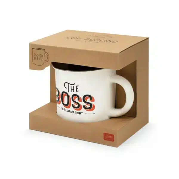 Tazza in Porcellana - Cup-Puccino - THE BOSS (CUP0023) - immagine 2