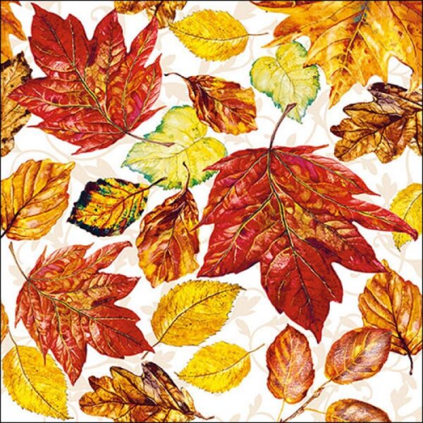 AMBIENTE: TOVAGLIOLI 33X33 CM FOGLIE AUTUNNO (13311095)