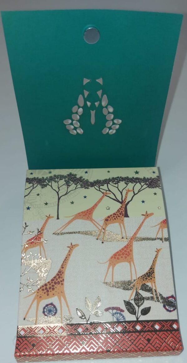 PICTURA: NOTEPAD ARABESQUE GIRAFFA (18184) - immagine 2
