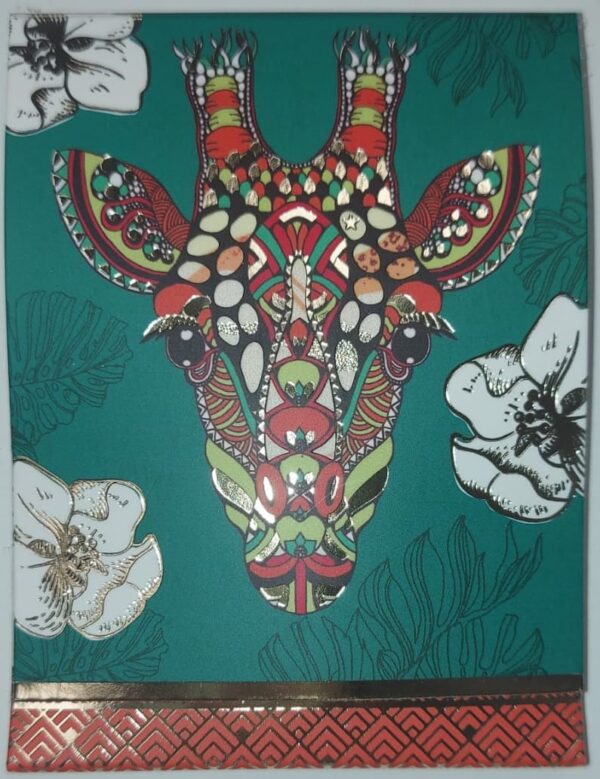 PICTURA: NOTEPAD ARABESQUE GIRAFFA (18184)