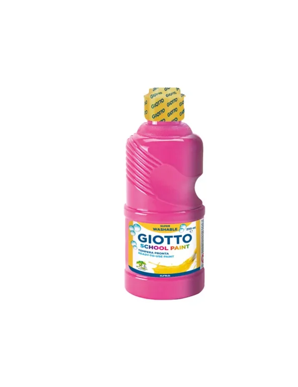 GIOTTO: TEMPERA FLACONE DA 250 ML MAGENTA