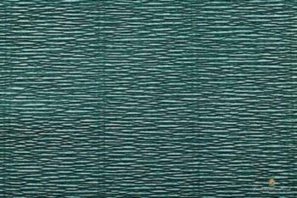 CARTA CRESPA VERDE SCURO 50x250 cm 180gr - immagine 2