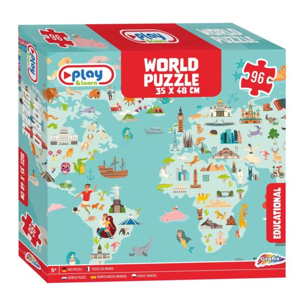 PUZZLE WORLD BIMBI 96 PEZZI
