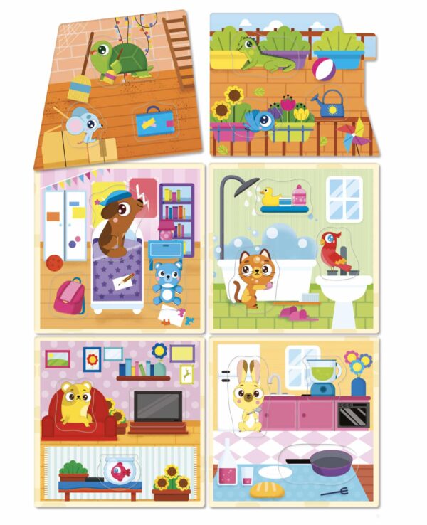 LISCIANI GIOCHI: MONTESSORI BABY- BABY HOUSE (100613L) - immagine 2
