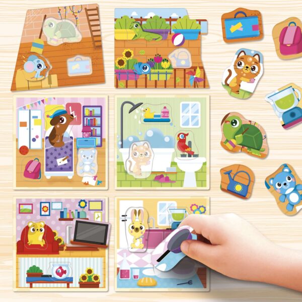 LISCIANI GIOCHI: MONTESSORI BABY- BABY HOUSE (100613L) - immagine 4