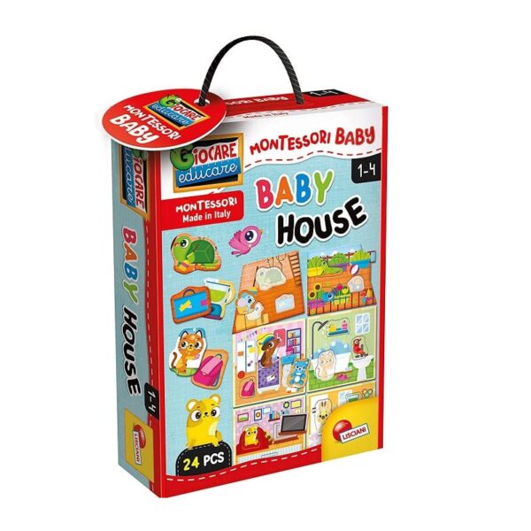 LISCIANI GIOCHI: MONTESSORI BABY- BABY HOUSE (100613L)