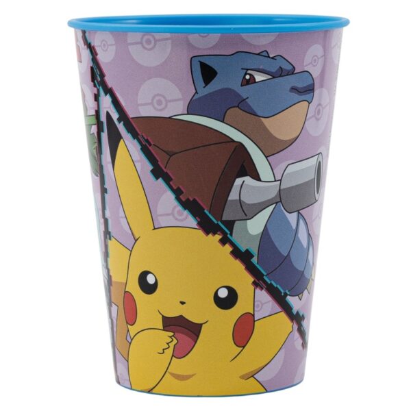 bicchiere plastica 260 ml pokemon