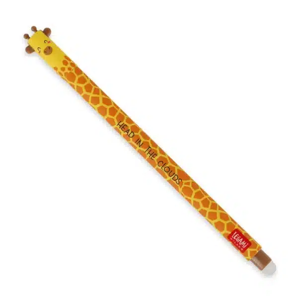 PENNA CANCELLABILE - GIRAFFA - inchiostro gel nero