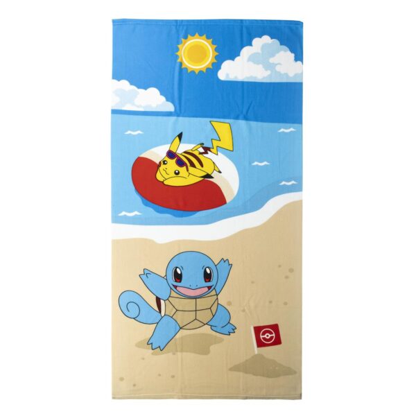 POKEMON: TELO MARE MICROFIBRA  70X140 CM - immagine 3