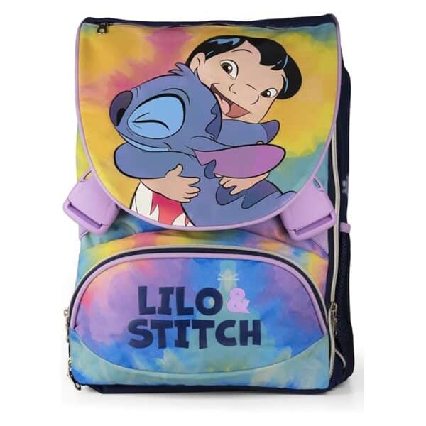 LILO & STITCH: ZAINO ESTENSIBILE CON PATTINA + ASTUCCIO 3ZIP - immagine 2