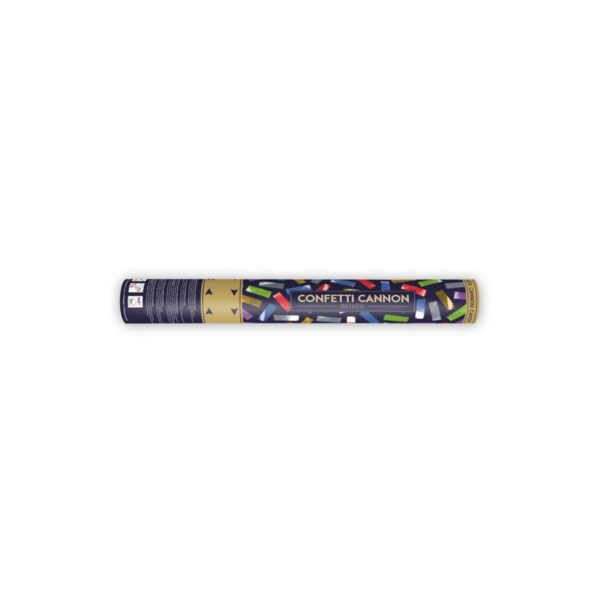 PARTYDECO: CANNONE SPARACORIANDOLI 40 CM MULTICOLOR