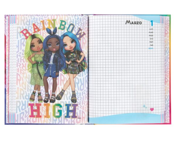 RAINBOW HIGH: DIARIO 12 MESI STANDARD - immagine 7