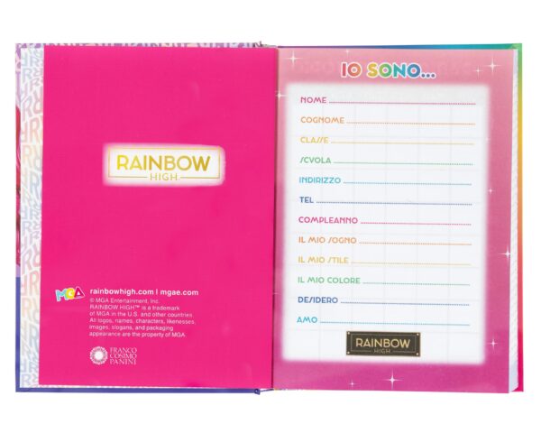 RAINBOW HIGH: DIARIO 12 MESI STANDARD - immagine 8