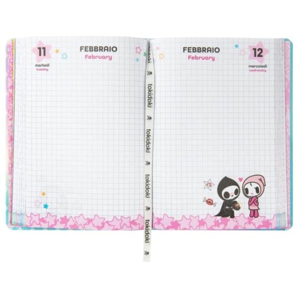PANINI: SUPERDIARIO STD DATATO AZZURRO TOKIDOKI (72233) - immagine 3