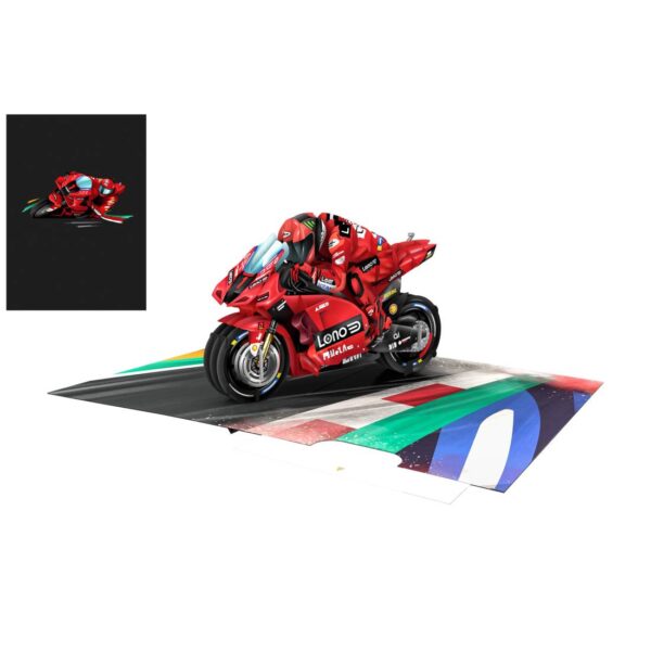 ORIGAMO: MOTORBIKE ROSSA (KP069)