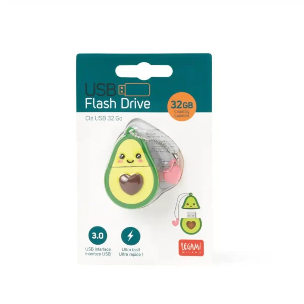 LEGAMI: 32 GB USB FLASH DRIVE - USB FLASH DRIVE - AVOCADO - immagine 3