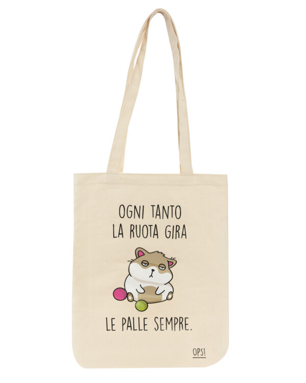 PANINI: SHOPPER CANVAS ANIMALI - CRICETO