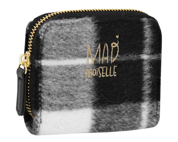 ZIPPY WALLET TESSUTO CH BLACK/WHITE