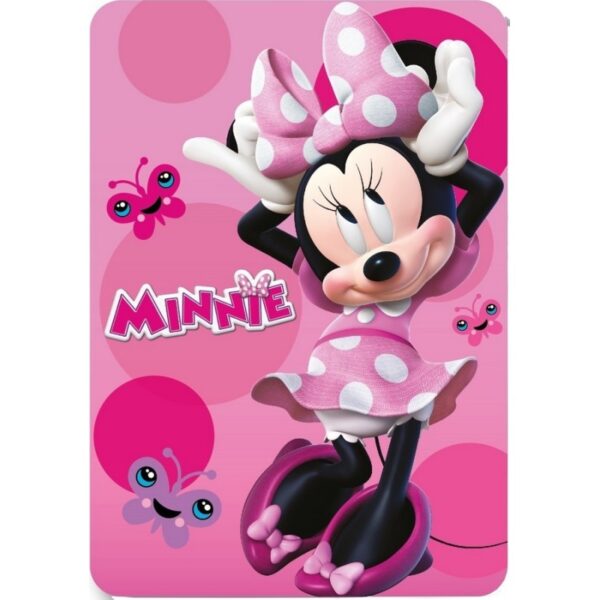 MINNIE : PLAID 100X140 CM