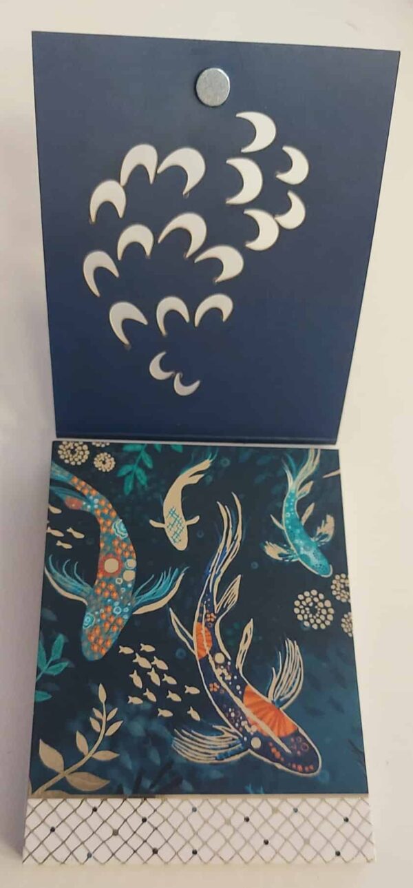 PICTURA: NOTEPAD ARABESQUE PESCE (18179) - immagine 2