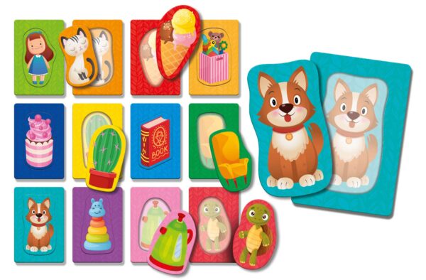 LISCIANI GIOCHI: MONTESSORI BABY-ACTIVITY DOUBLE CARDS (100620L) - immagine 2