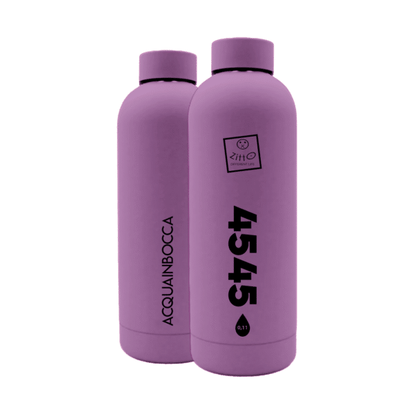 ZITTO: Acquainbocca Thermo Bottle 4545 lilla