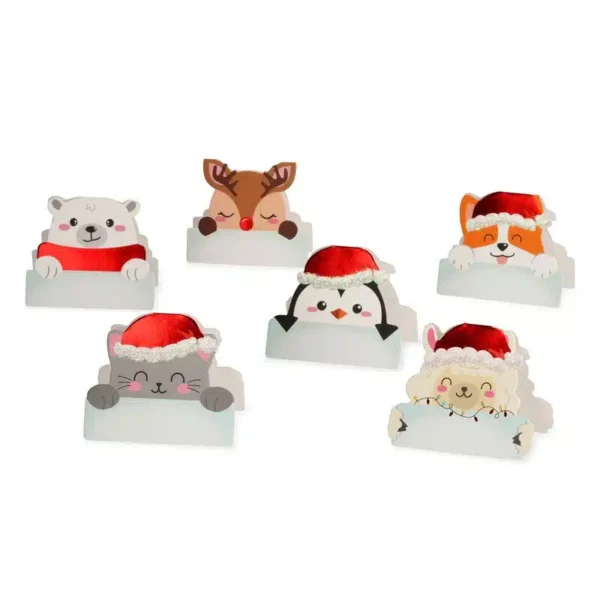 Set di 12 Segnaposto Natalizi (PLC0001)