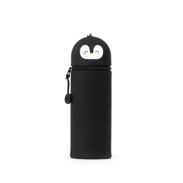 LEGAMI: Kawaii Astuccio 2 in 1 in Morbido Silicone - PINGUINO