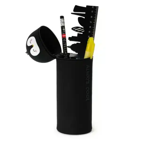 LEGAMI: Kawaii Astuccio 2 in 1 in Morbido Silicone - PINGUINO - immagine 2