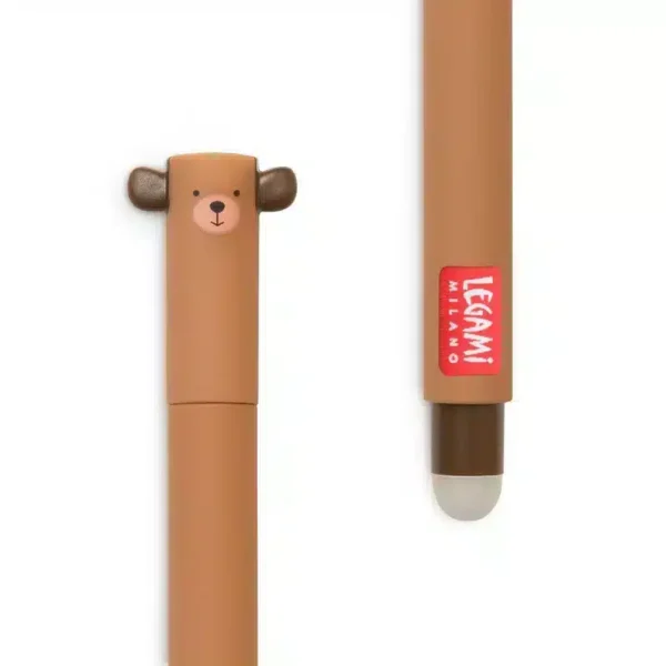 PENNA CANCELLABILE - ORSO inchiostro gel blu - immagine 3