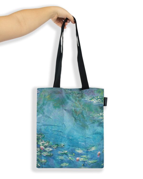 HALTADEFINIZIONE: SHOPPER PIEGHEVOLE - Ninfee -  MONET - immagine 2