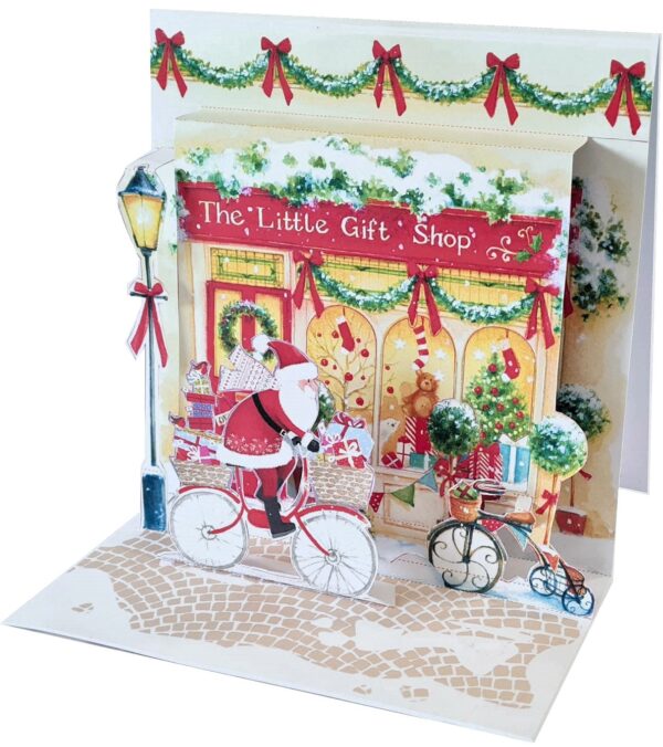 PICTURA NATALE. BIGL.3D XMAS POP UP SQUARE CHRISTMAS SHOP (19190)