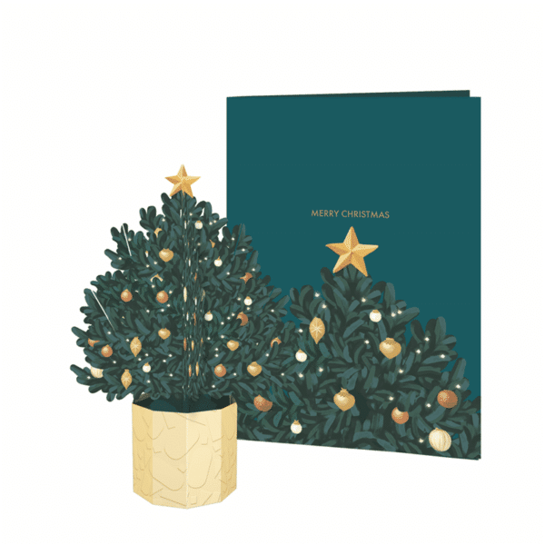 ORIGAMO: MINI NORDMANN FIR - MINI ALBERO DI NATALE (FMN003)