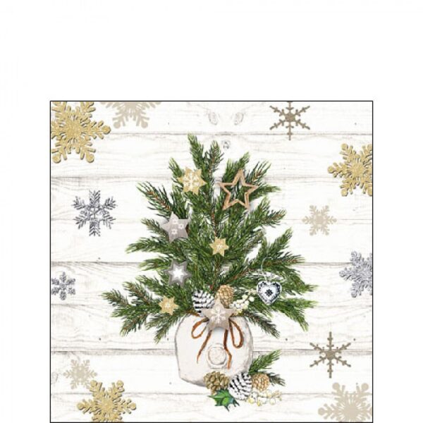 Ambiente: Tovagliolini decorate branches 25x25cm (32515350)