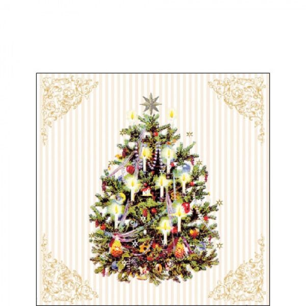 AMBIENTE: tovaglioli 25x25 cm xmas tree (3251 5345)