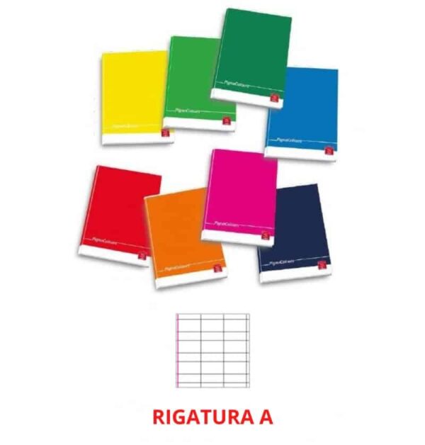 MAXI QUADERNO CARTONATO RIGO 1^ EL