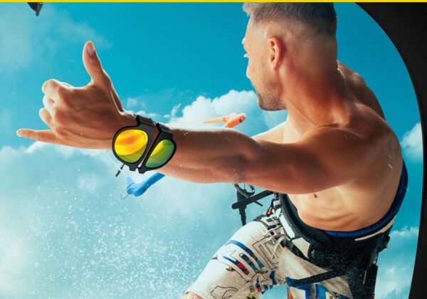 ZITTO: OCCHIALI SPORTIVI ADULTO - UJAY Power Orange - immagine 2