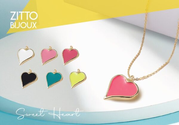 ZITTO BIJOUX: GIROCOLLO CON CIONDOLO SWEET HEART