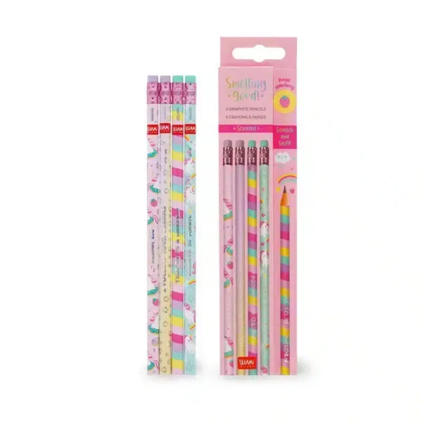 LEGAMI: Set di 4 Matite HB Profumate - Smelling Good!