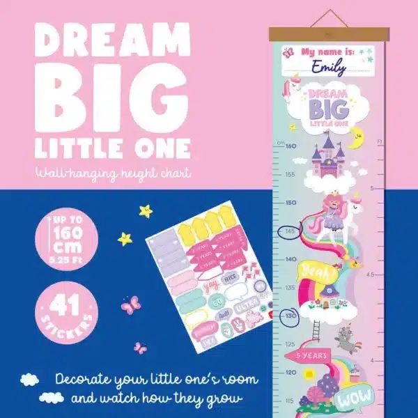 LEGAMI: Metro da Parete - Dream Big Little One - UNICORNO - immagine 4