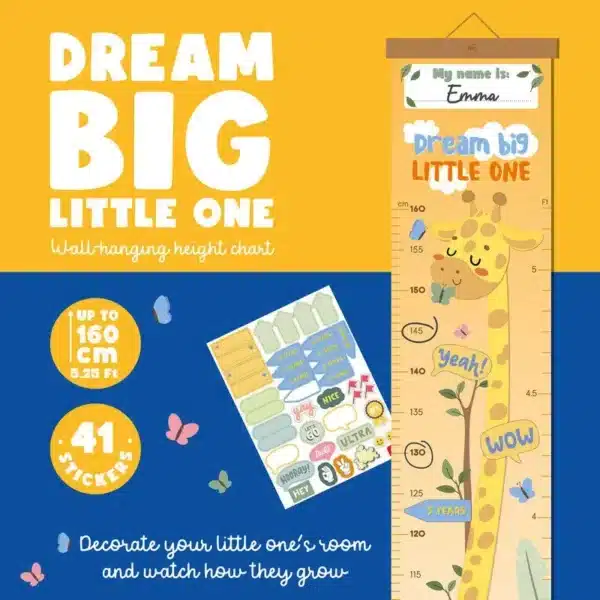 LEGAMI: Metro da Parete - Dream Big Little One - GIRAFFA - immagine 4