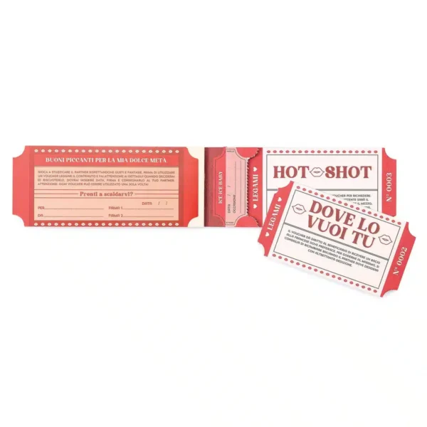 LEGAMI: Blocchetto da 24 Voucher - Buoni Piccanti - Italiano - immagine 2